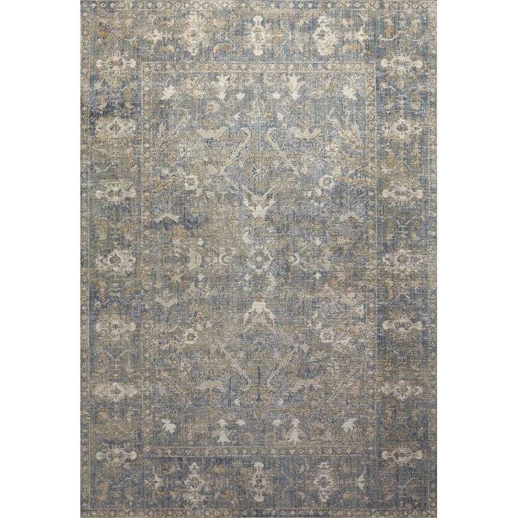Rosemarie Rug by Chris Loves Julia x Loloi - Sand and Lagoon / 11'6" x 15'6"