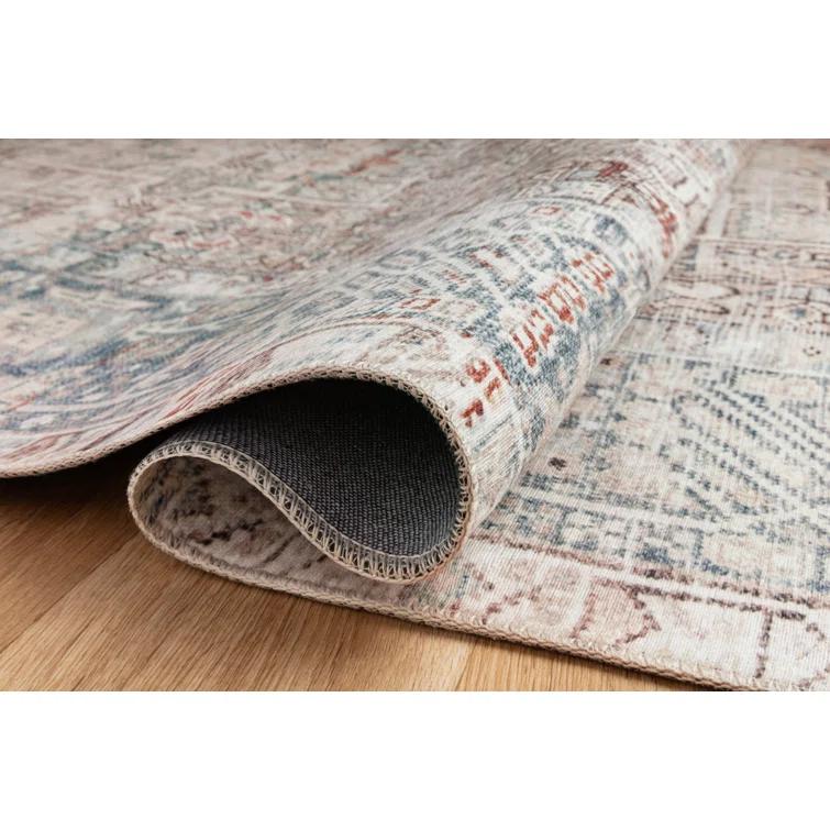 Chris Loves Julia x Loloi Jules Oriental Natural/Ocean Area Rug