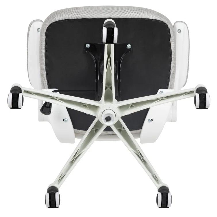 Jayetta Mid-Back Mesh Swivel Ergonomic Office Chair with Flip-Up Arms by Flash Furniture