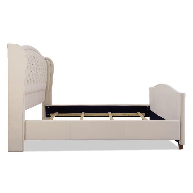 Coleman Upholstered Wingback Bed