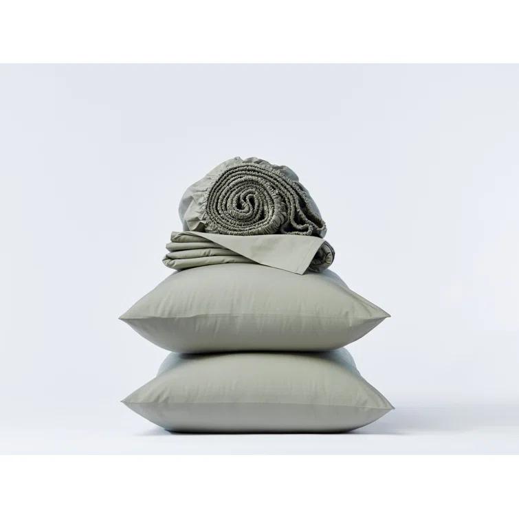 Refined Organic Percale Sheet Set