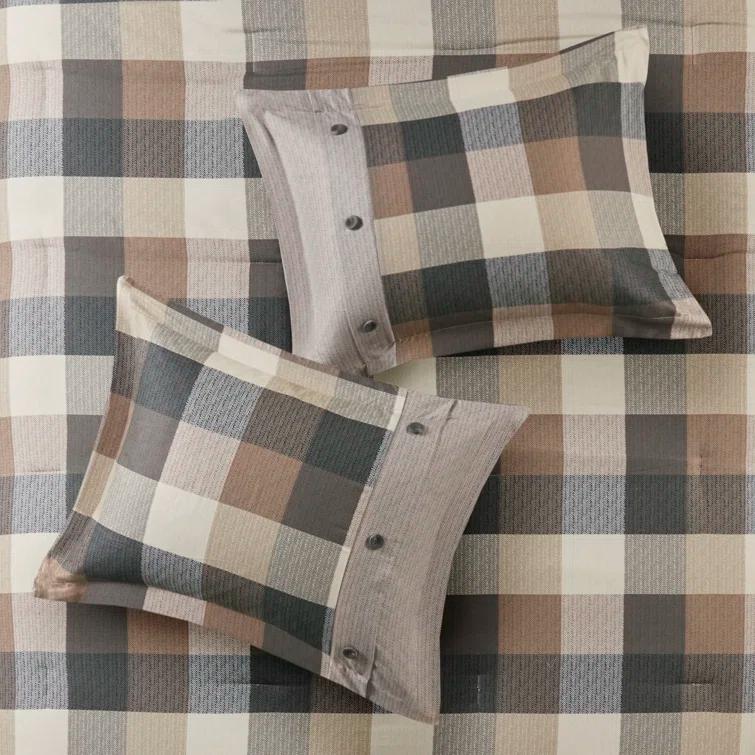 Madison Park Ridge 7 Piece Herringbone Comforter Set