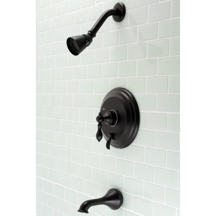 Kingston Brass American Classic Single-Handle Pressure Balanced Tub and Shower Faucet