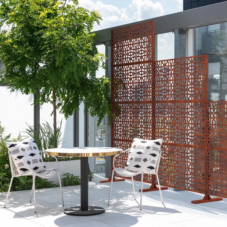 Privacy Screens - Corten Steel