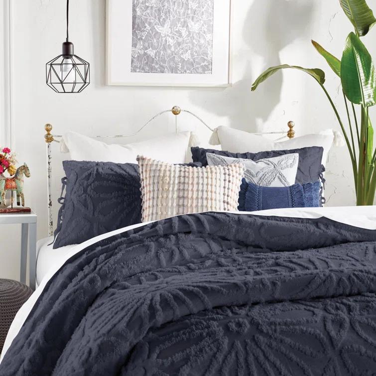 Peri Home Peri Home Chenille Medallion 3 Piece Comforter Set