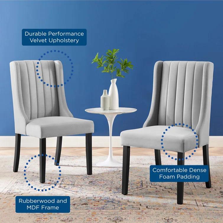 Renew Parsons Fabric Dining Side Chairs - Set of 2