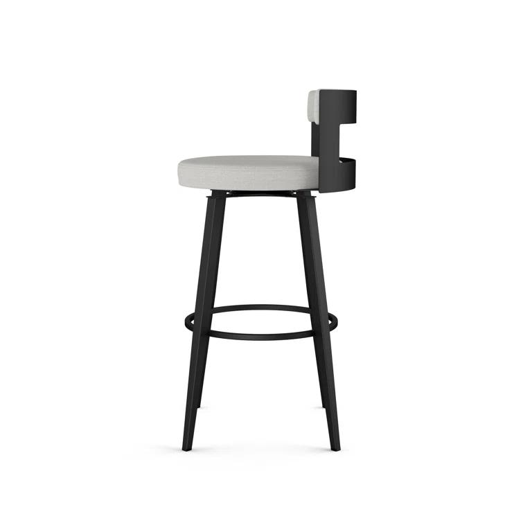 Corda Swivel Upholstered Counter & Bar Stool