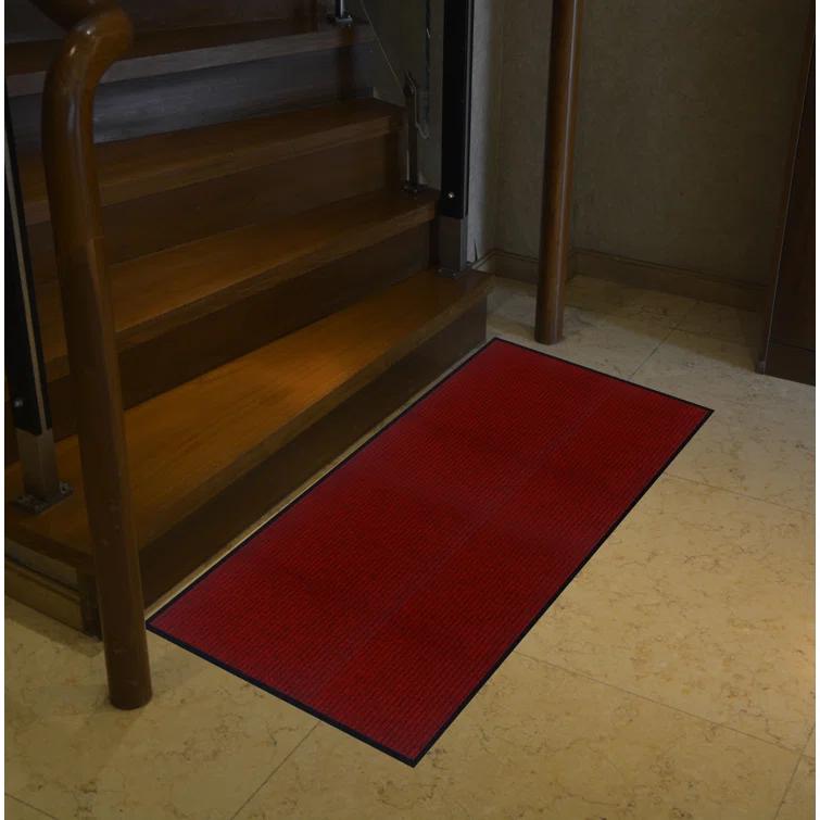 Ottomanson Stepwell Collection Utility Ribbed Garage Mat/Patio/Entryway Rug & Reviews | Wayfair