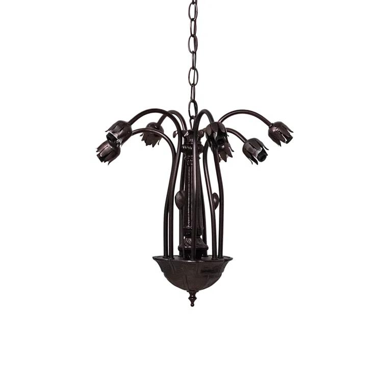 Meyda Tiffany 236531 Stained Glass 7 Light 26" Wide Chandelier - MultiColor