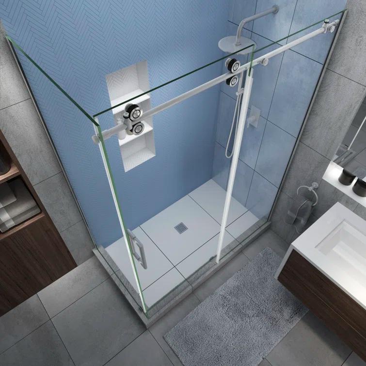 Aston Sen979ez.Uc-723880-L Langham Xl 80" High X 72" Wide X 38" Deep Sliding Frameless