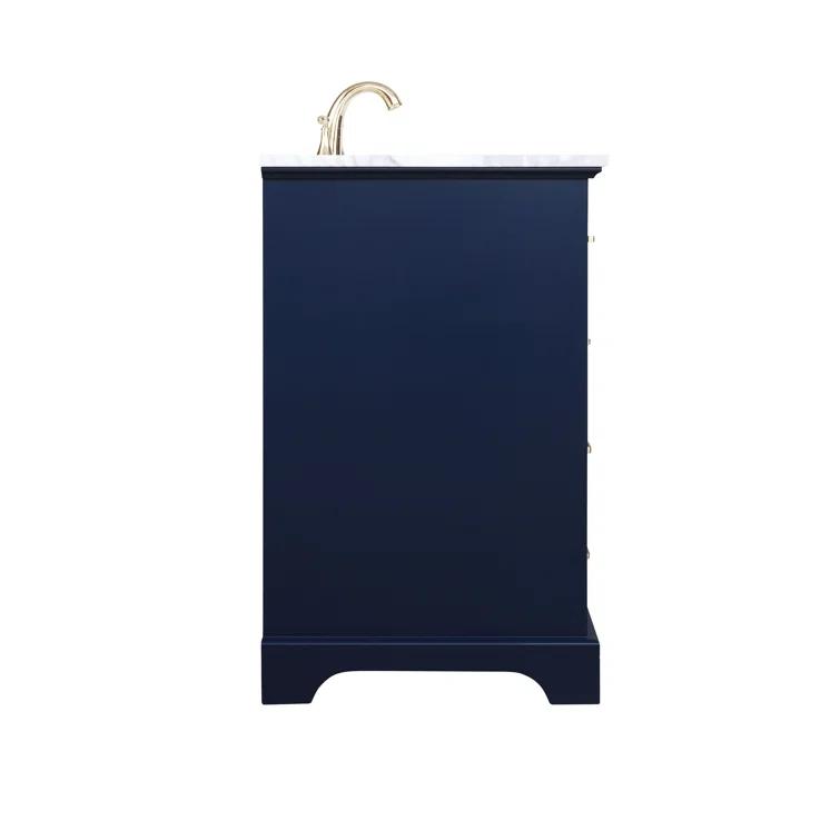 Birch Lane™ Hermes 48'' Single Bathroom Vanity with Marble Top