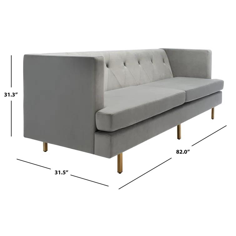82'' Velvet Sofa