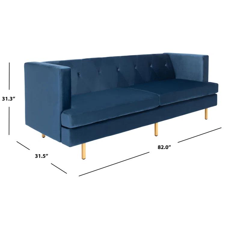 82'' Velvet Sofa