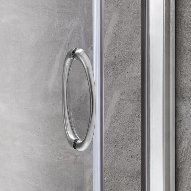 OVE Decors Breeze 44 in. Round Shower Kit w/ Clear, Base