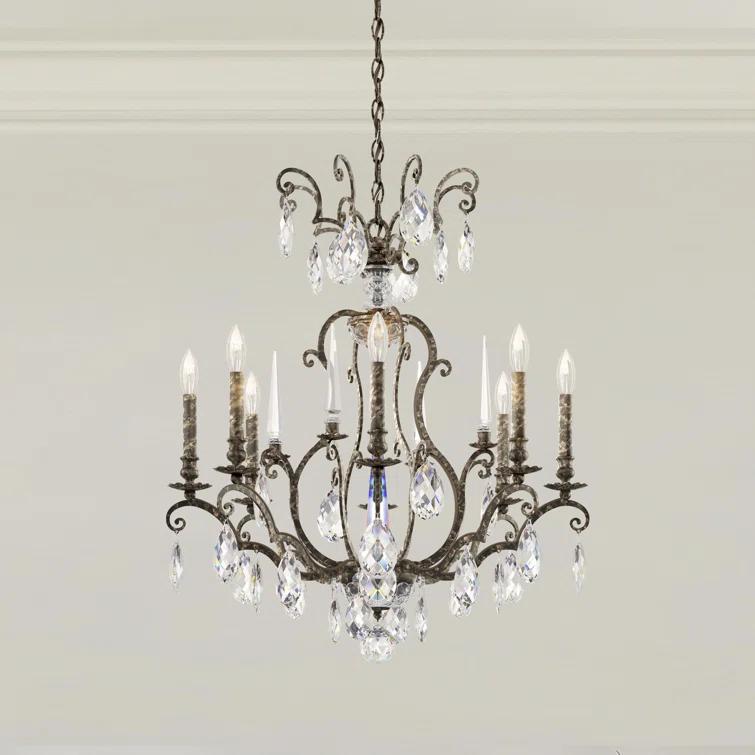 Renaissance Nouveau 8 - Light Dimmable Classic / Traditional Chandelier