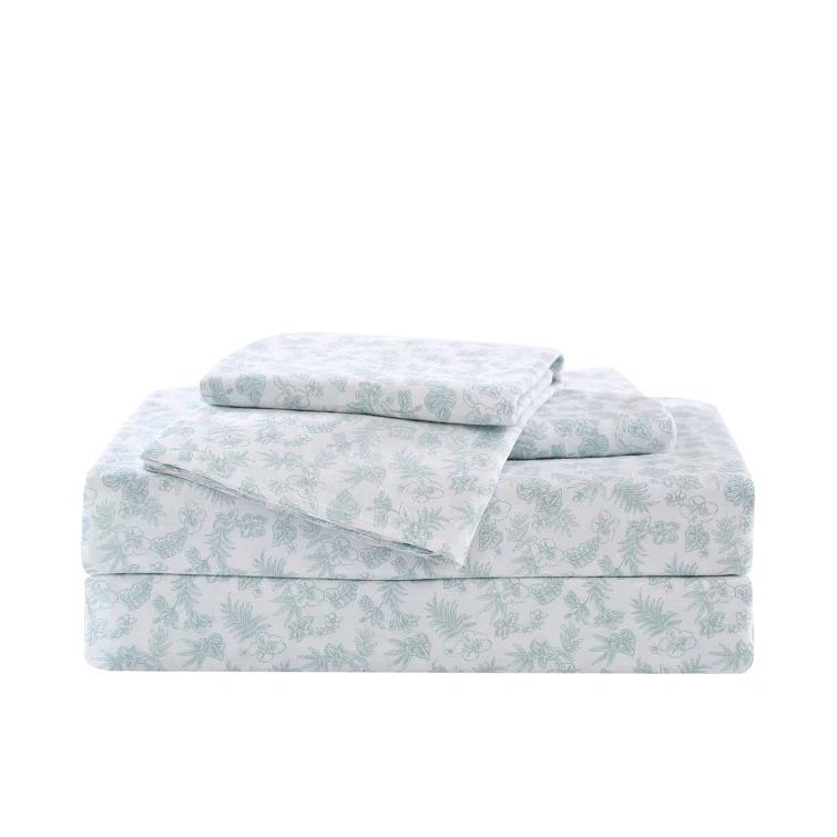 King Printed Pattern Sheet Set Hibiscus Bloom - Tommy Bahama
