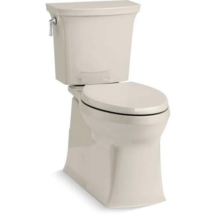 Corbelle™ 1.28 GPF Water Efficient Elongated Two-Piece toilet (Seat Not Included)