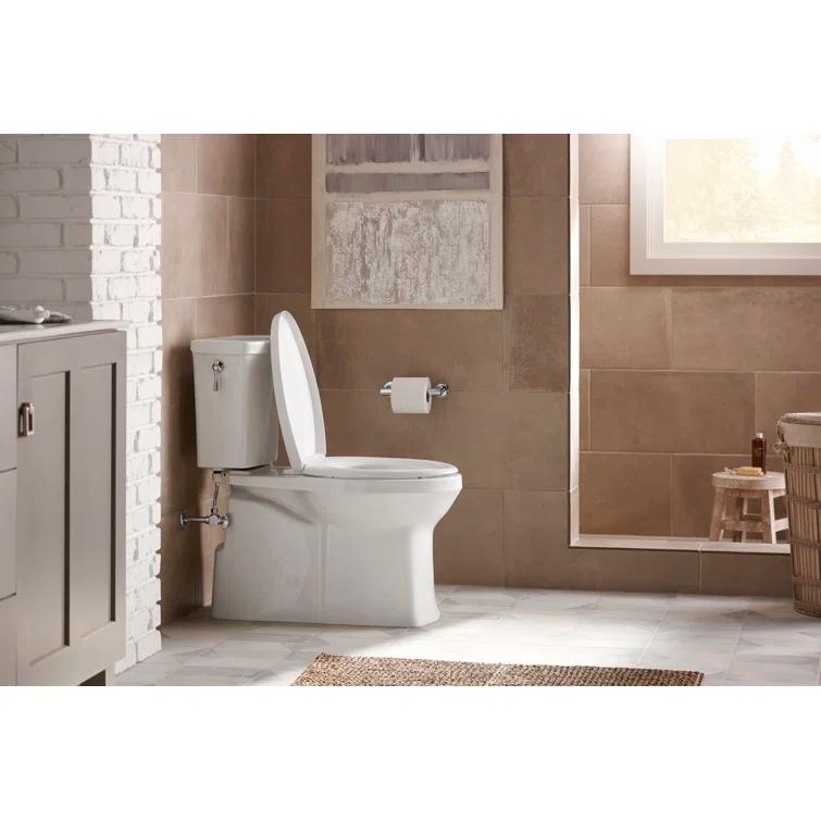 Corbelle™ 1.28 GPF Water Efficient Elongated Two-Piece toilet (Seat Not Included)