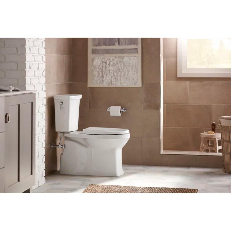 Corbelle™ 1.28 GPF Water Efficient Elongated Two-Piece toilet (Seat Not Included)