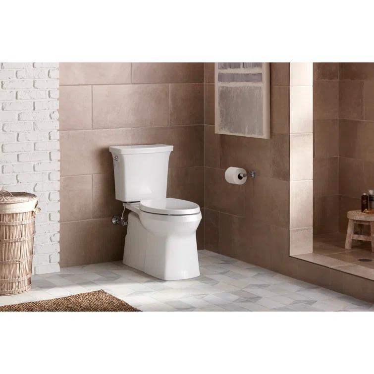 Corbelle™ 1.28 GPF Water Efficient Elongated Two-Piece toilet (Seat Not Included)