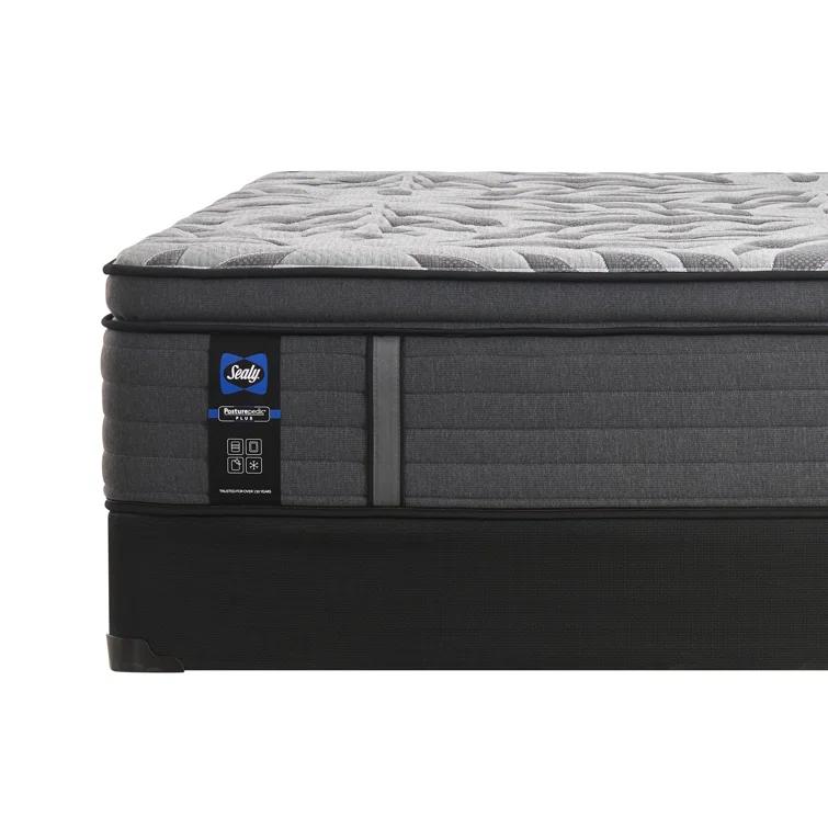 Sealy Posturepedic Plus 14" Plush Euro Pillow Top Innerspring Mattress