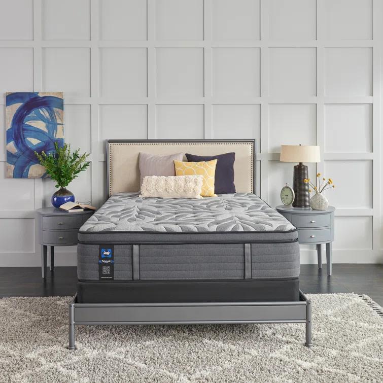 Sealy Posturepedic Plus 14" Plush Euro Pillow Top Innerspring Mattress