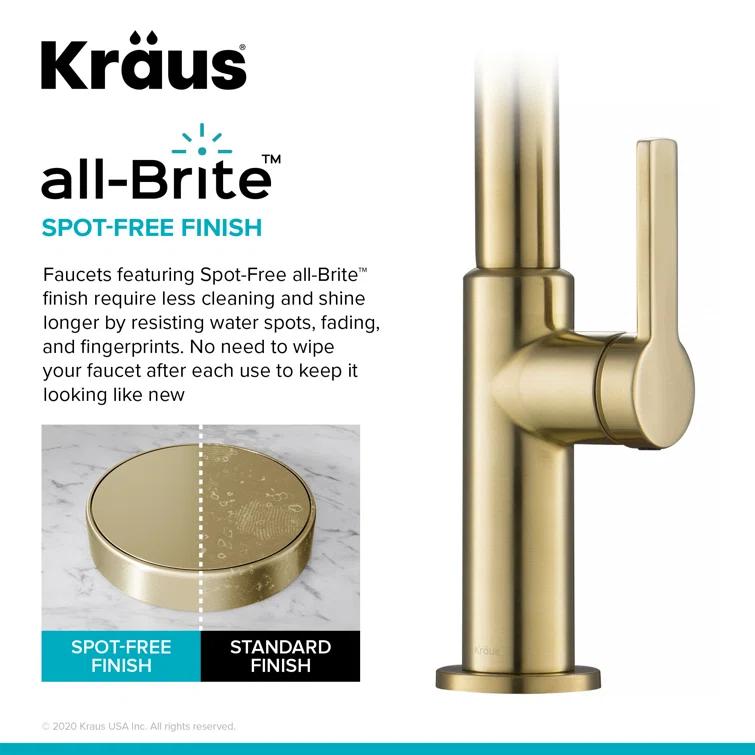 Oletto Single Handle Pull-Down Kitchen Faucet