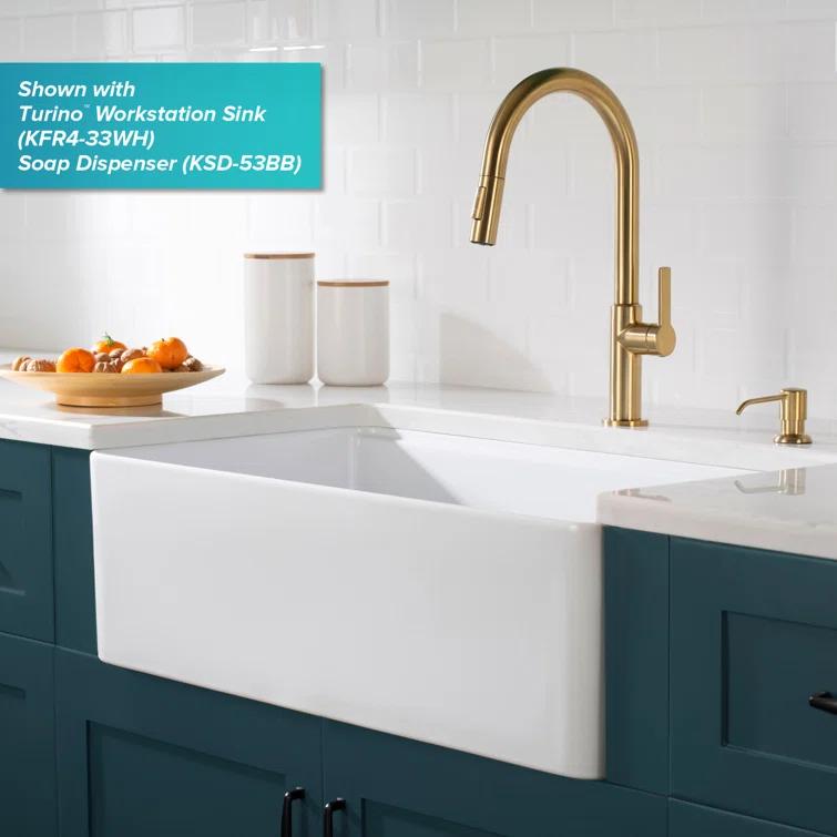KRAUS Oletto Single Handle Pull Down Kitchen Faucet