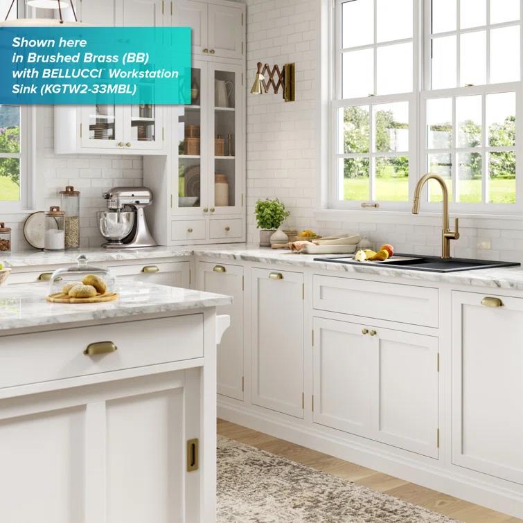 KRAUS Oletto Single Handle Pull Down Kitchen Faucet