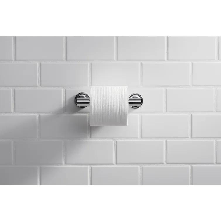 Purist® Pivoting Toilet Paper Holder, Wall-Mount Bathroom Toilet Paper Holder