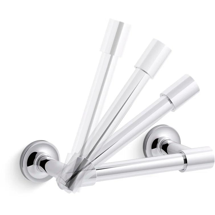 Purist® Pivoting Toilet Paper Holder, Wall-Mount Bathroom Toilet Paper Holder