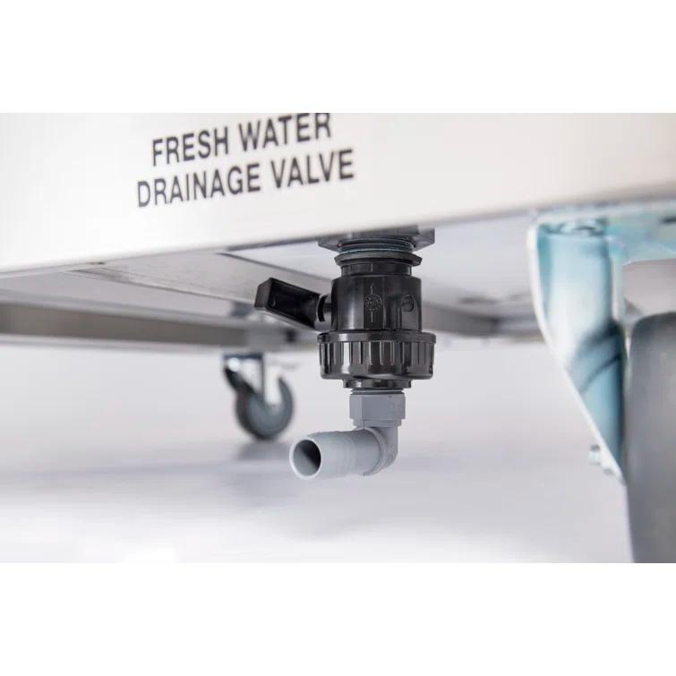 32'' L x 29.5'' W Portable Handwash Station with Faucet