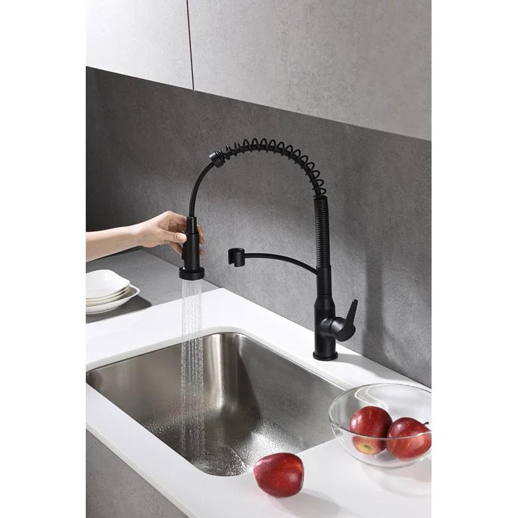 Karran Scottsdale Single-Handle Pull-Down Sprayer Kitchen Faucet