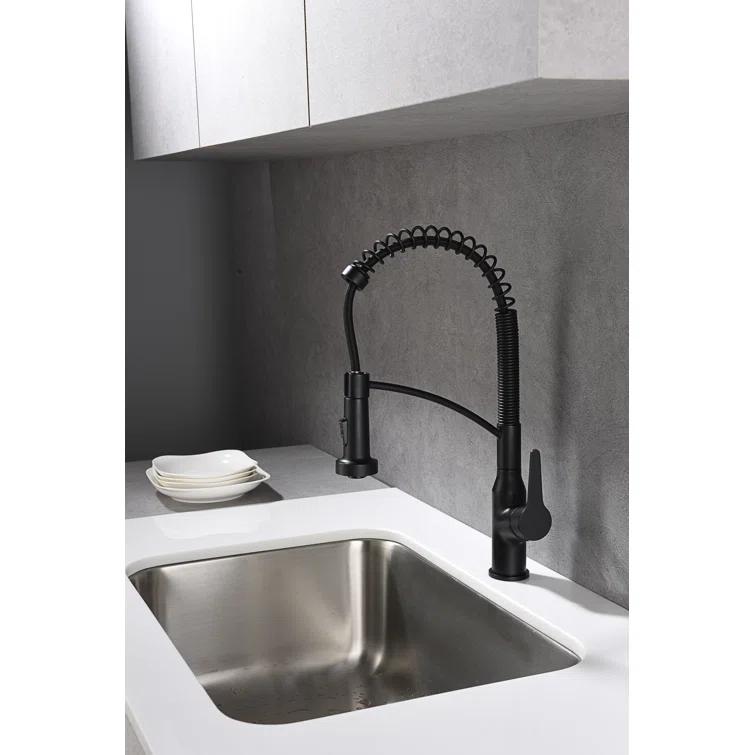 Karran Scottsdale Single-Handle Pull-Down Sprayer Kitchen Faucet
