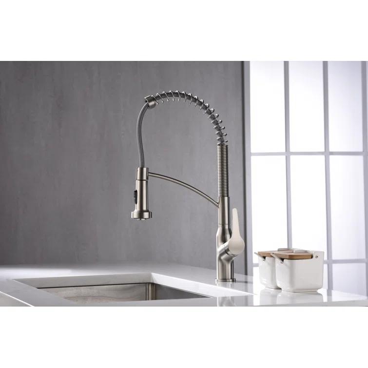 Karran Scottsdale Single-Handle Pull-Down Sprayer Kitchen Faucet