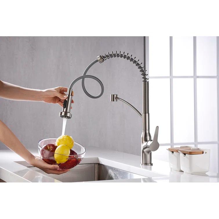Karran Scottsdale Single-Handle Pull-Down Sprayer Kitchen Faucet