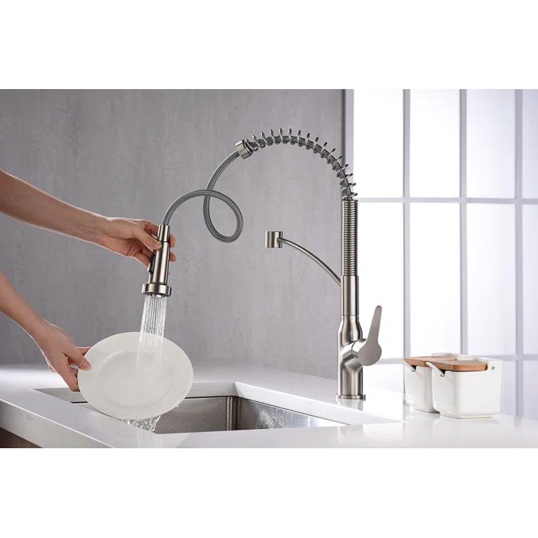 Karran Scottsdale Single-Handle Pull-Down Sprayer Kitchen Faucet