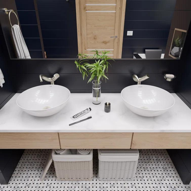 Wave Vessel Sink Faucet Single-handle Bathroom Faucet