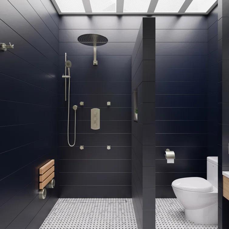 Round Adjustable Shower Body Spray