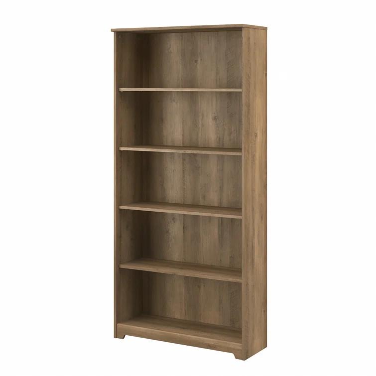Shelonda 5 Shelf 66" Standard Bookcase