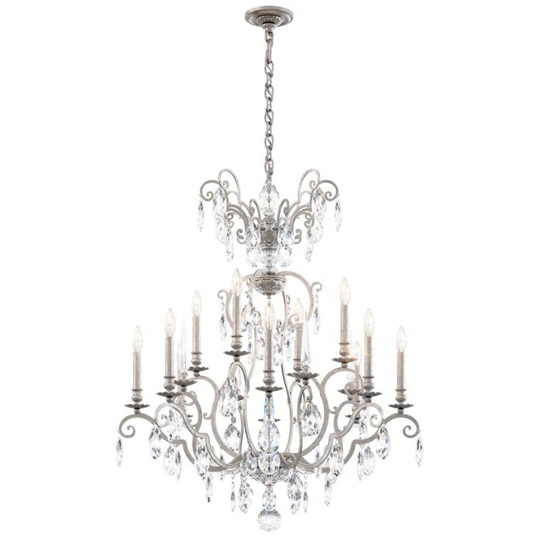 12 - Light Dimmable Classic / Traditional Chandelier