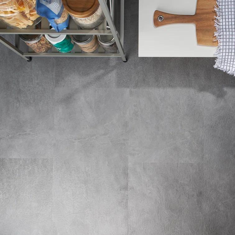 Bond Tile Lujo 12" x 24" x 5mm Rigid Click-Lock Stone Look Luxury Vinyl Tile Flooring (23.76 Sq. Ft. / Case)