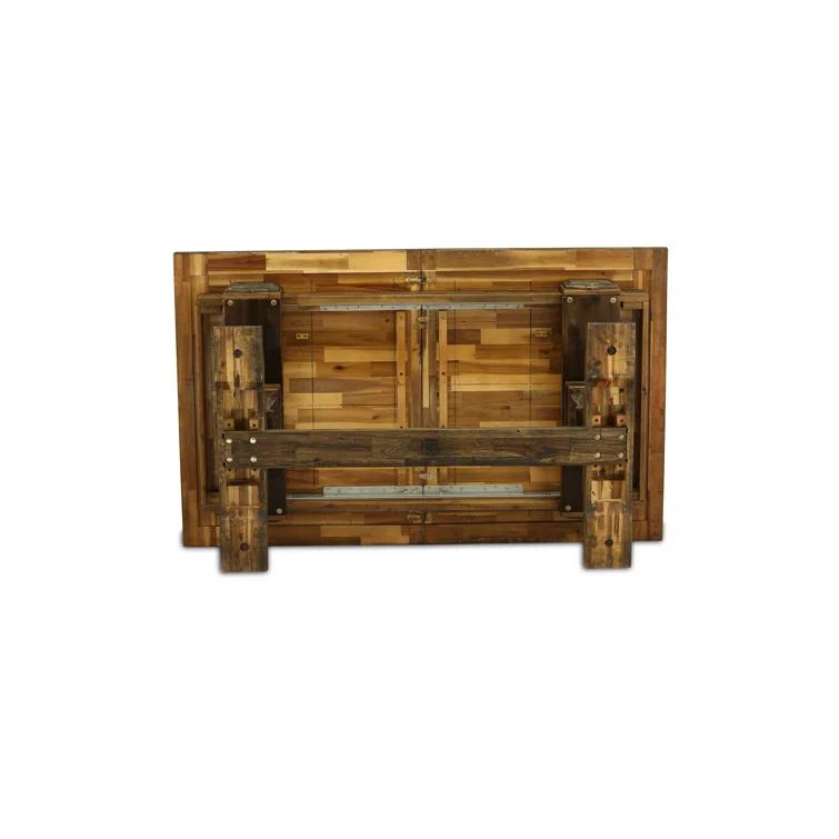 Lassale Removable Leaf Solid Wood Dining Set