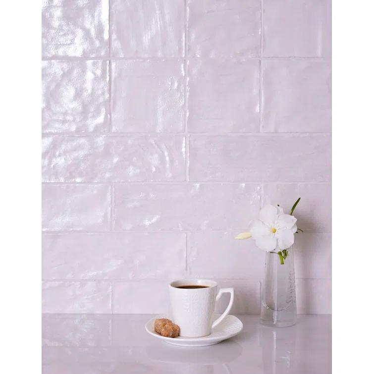 Apollo Tile 60 pack 4 in. x 4 in. Polished and Honed Ceramic Subway Wall Tile (6.48 sq. ft./Case)