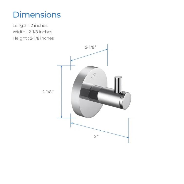 Wall Mounted Robe Hook