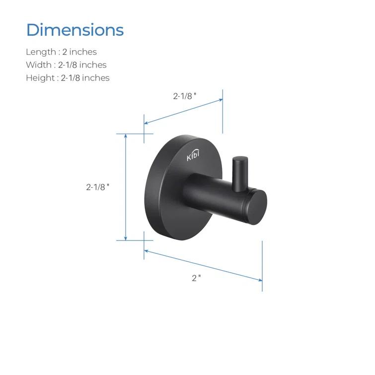 Wall Mounted Robe Hook