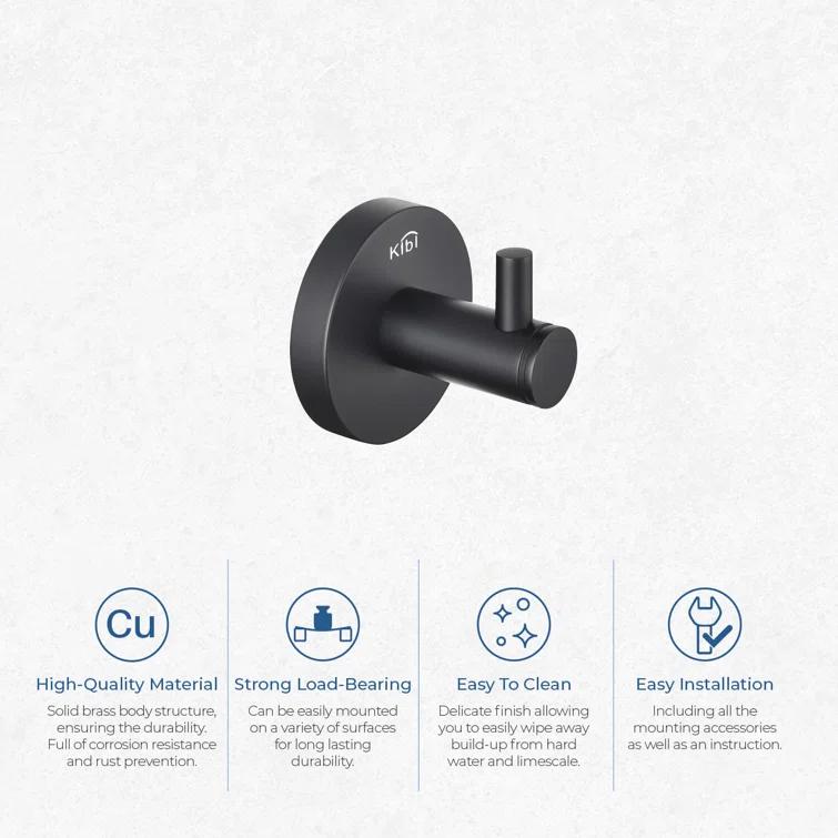 Wall Mounted Robe Hook