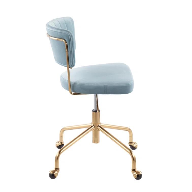 Danielburnham Velvet Task Chair