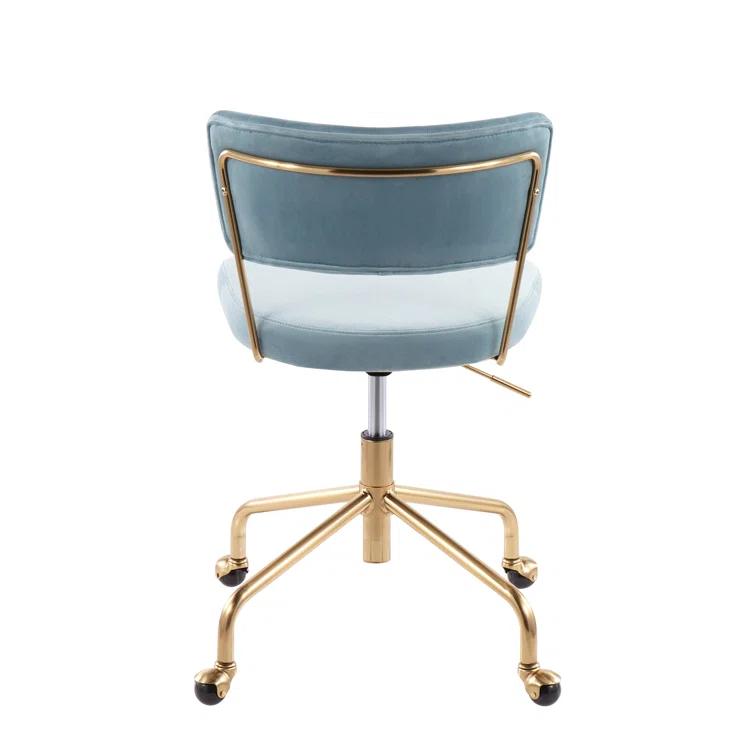 Danielburnham Velvet Task Chair