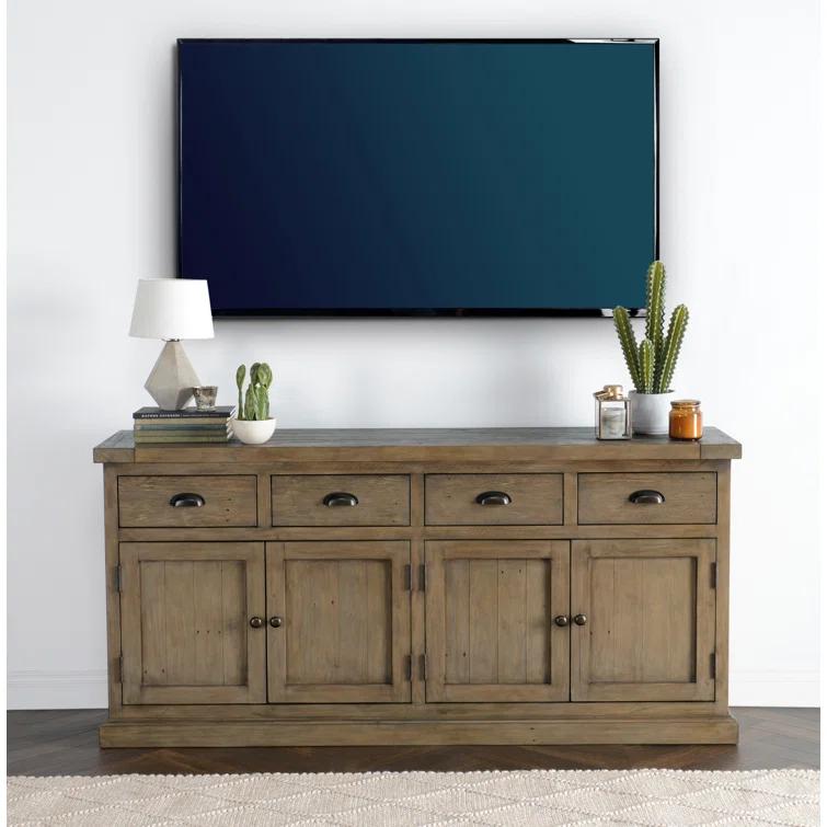 Kinston 74" Wide Solid Wood Sideboard